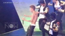 Justin Bieber Performs-Naked-On ‘WHERE ARE YOU NOW’ 2015