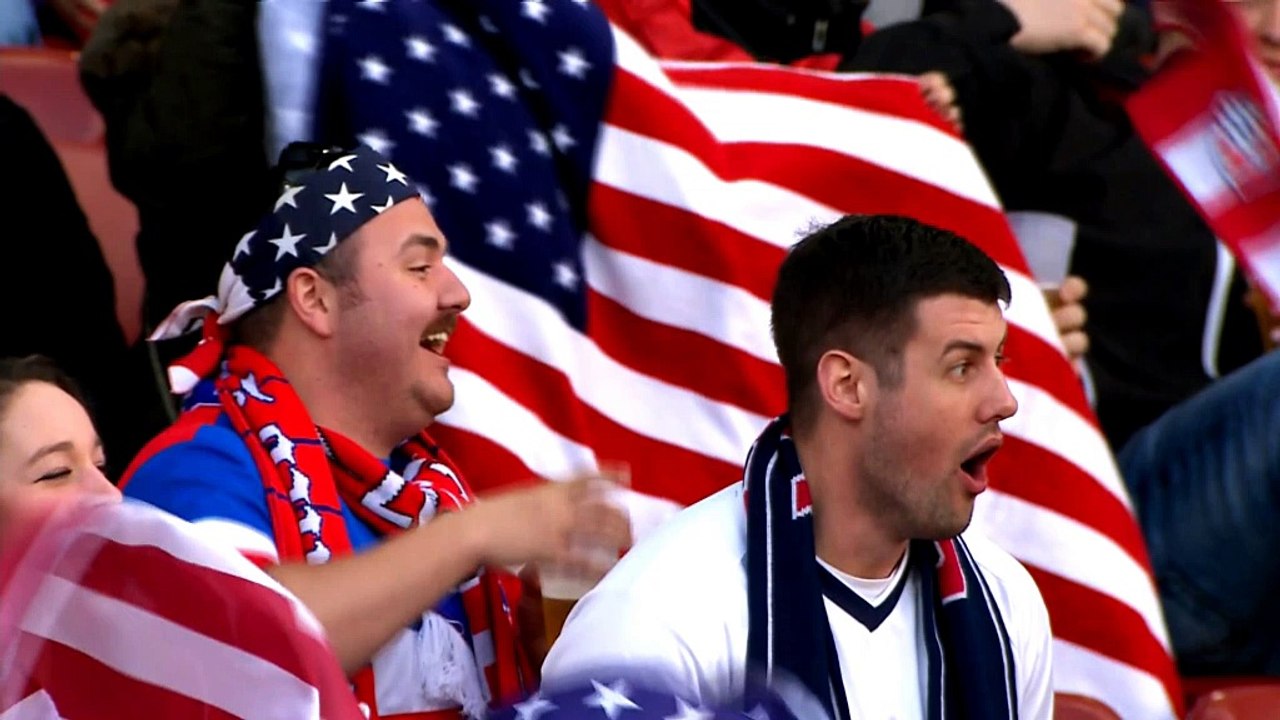 Fan nie może uwierzyć w gola dla USA