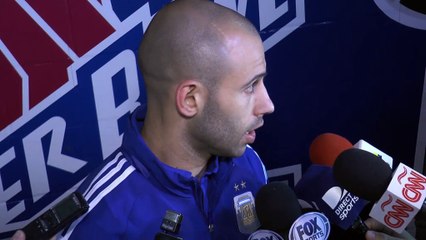 Amistoso: Mascherano: "Nos vamos con un buen sabor de boca"