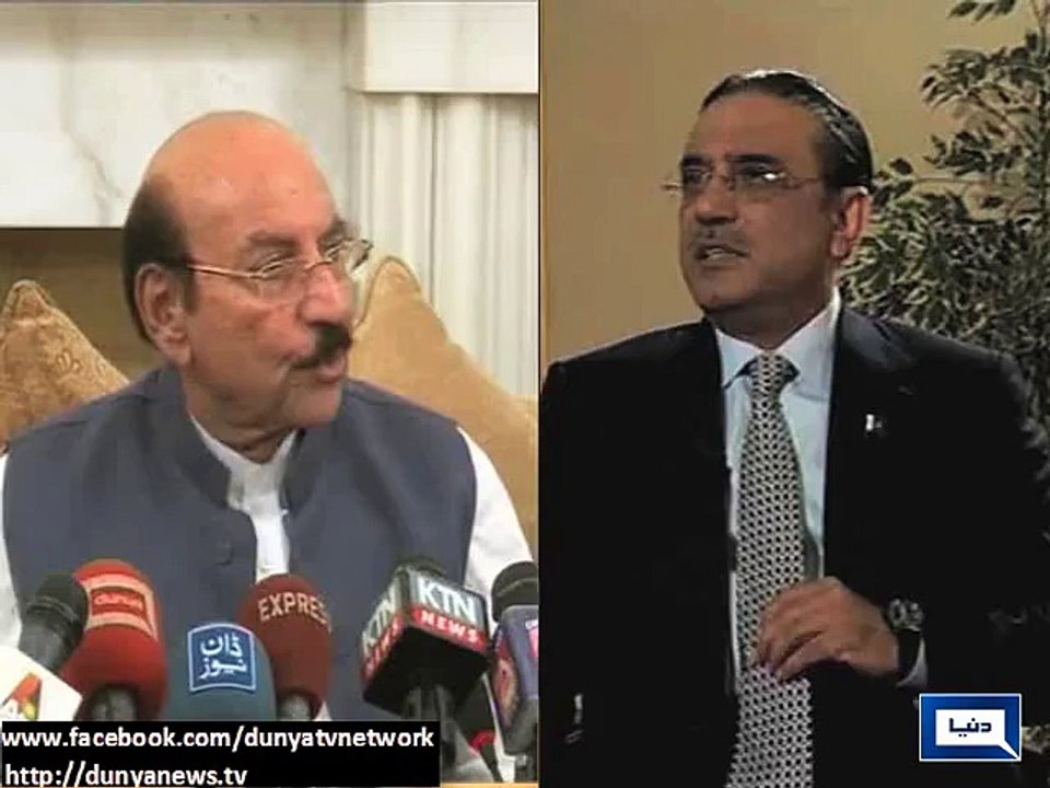 Zardari Asks Qaim To Remove Barricades