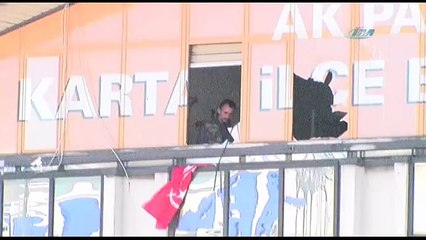 AK Parti binasına silahlı baskın