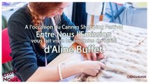 Aline-Buffet-Interview Rdv2- Defilé haute Couture Cannes Shopping Festival Palais des Festivals Cannes
