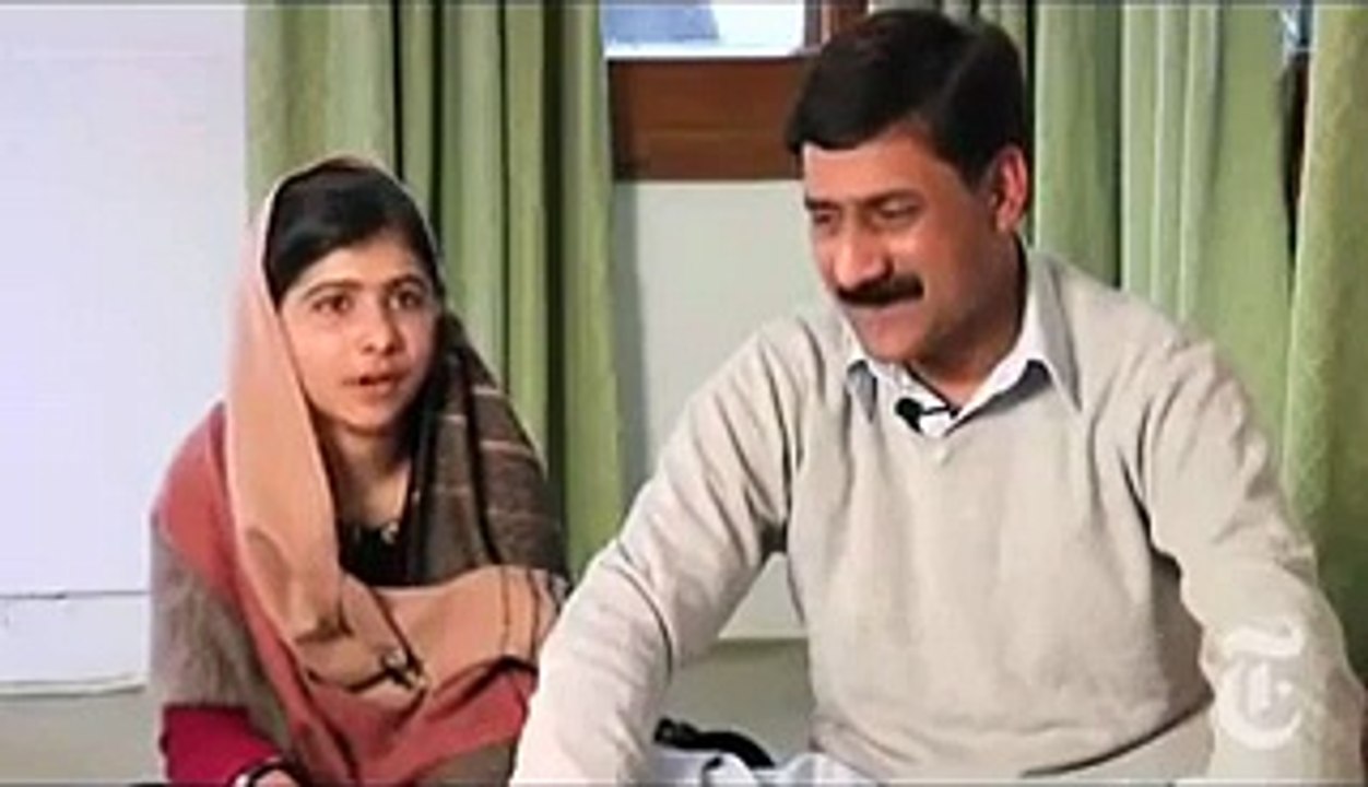 Malala talking against Pakistan