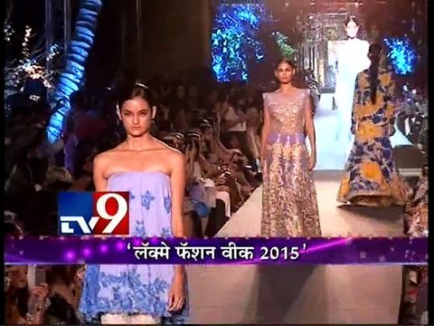 Lakme Fashion Week 2015: Designer Manish Malhotra Collection-TV9