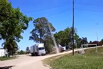 Tornado caught on camera Man survives to film eye from inside