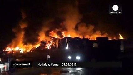 Deadly air strike destroys a dairy factory in Yemen