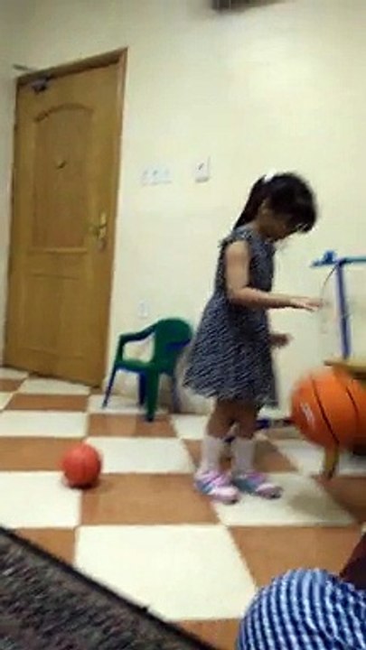 Hafsa Learning Basket Ball game
