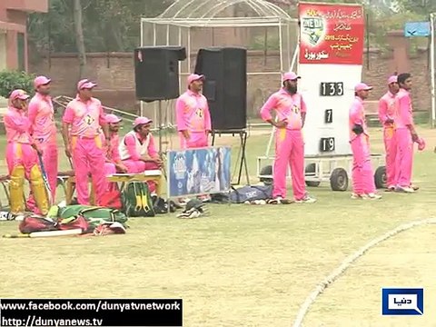 Dunya News - Saeed Ajmal seen in action 2nd day of Saika T20 tournament in Faisalabad