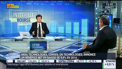 Akka technologies annonce une légère baisse de son résultat net: Maurice Ricci - 01/04