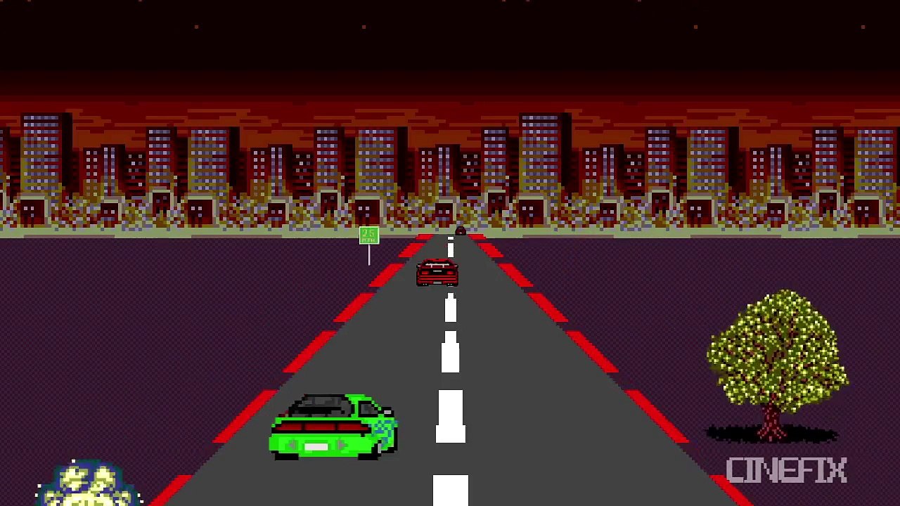 Fast and Furious - version 8 Bit