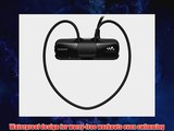 Sony Walkman NWZW274S 8 GB Waterproof Sports MP3 Player Black with Swimming Earbuds