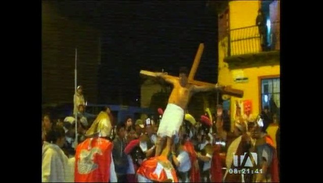 Se ultiman detalles para la procesión del Viernes Santo en Ambato