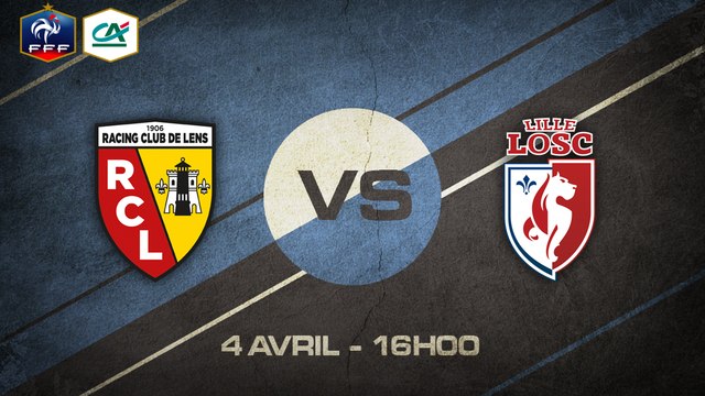 Samedi 4 avril à 16h00 - RC Lens (b) - Lille LOSC (b) - CFA A