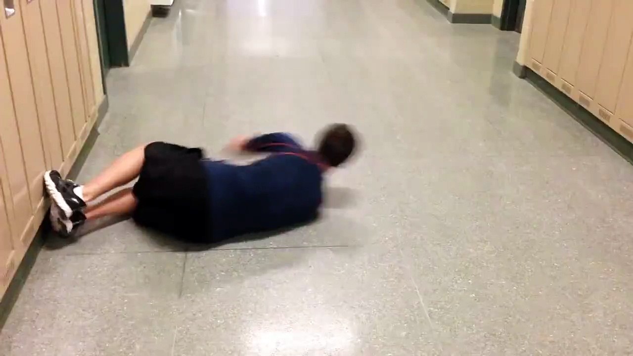 Hallway Swimming