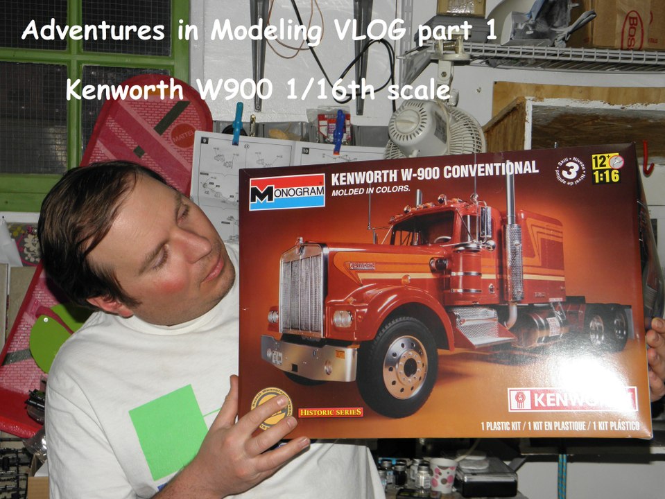 Adventures in Modeling 1/16th scale Kenworth W900 part 1