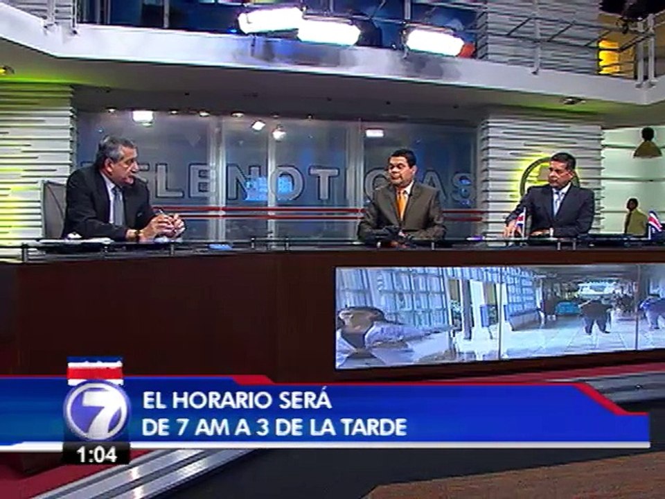 Cambio de horario de empleados públicos no suspenderá los servicios de las instituciones