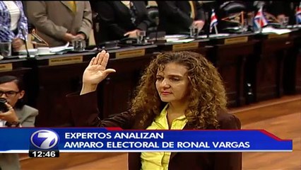 Constitucionalistas difieren sobre futuro de ex diputado Ronal Vargas