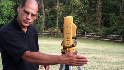 SETTING UP A TOTAL STATION