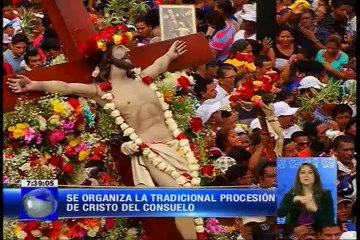 Se organiza la tradicional procesión de Cristo del Consuelo