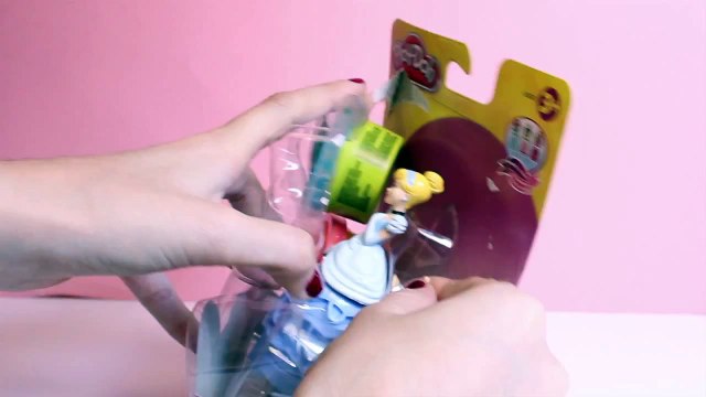 Play Doh Cinderella Playset Princess Ariel Little Mermaid Disney Princess Magiclip Dolls Toys