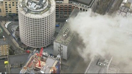 Holborn electrical fire causes mass evacuation