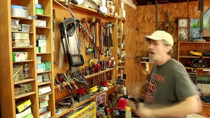 French cleat storage system for hand tools