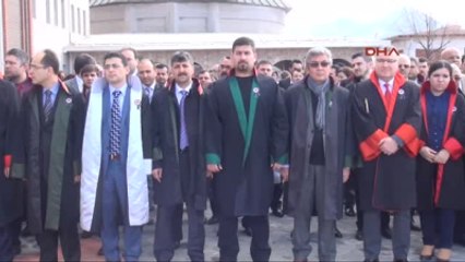 Isparta'da Yargı Mensupları Saldırıyı Kınadı