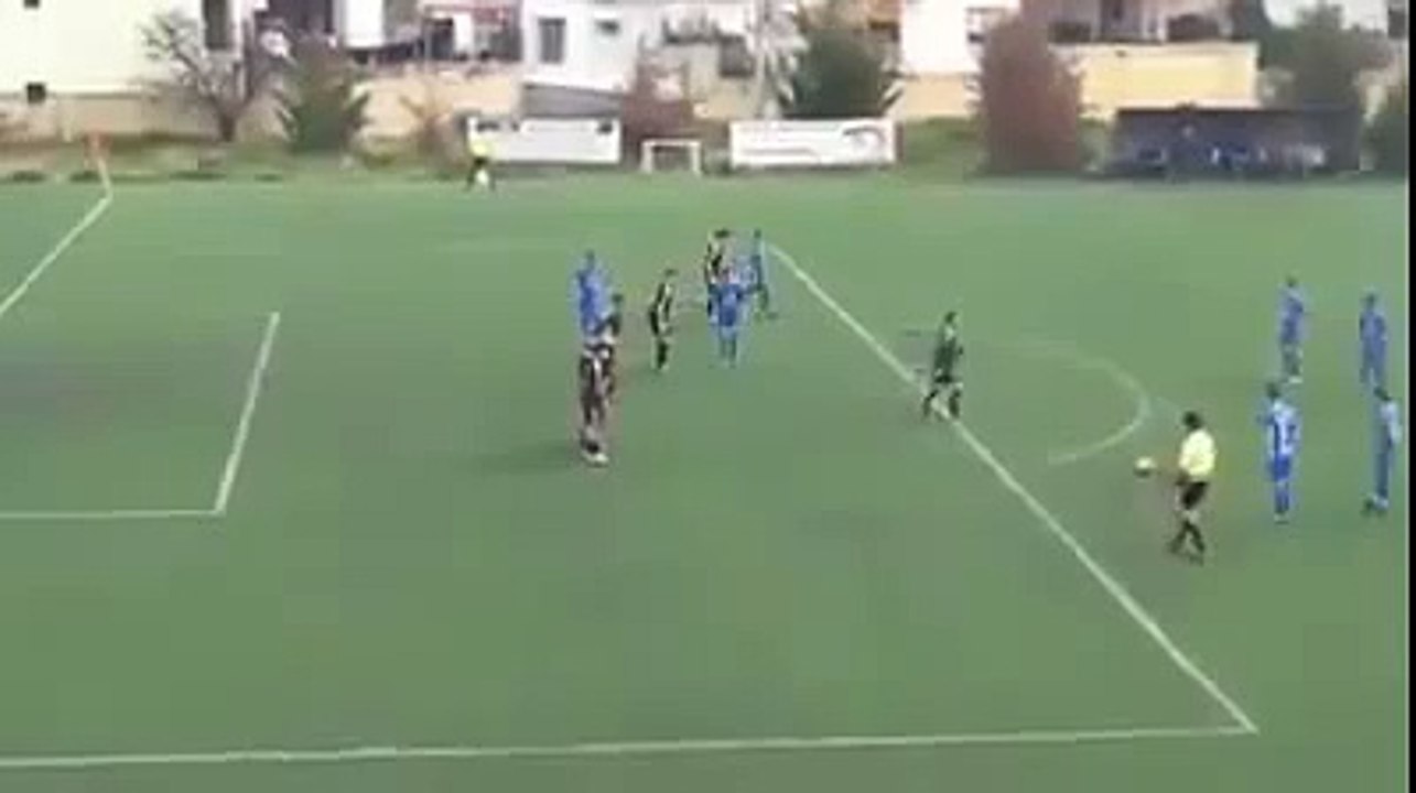 Soccer fight in Greece