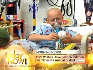 Child Bankrupts Make-A-Wish Foundation