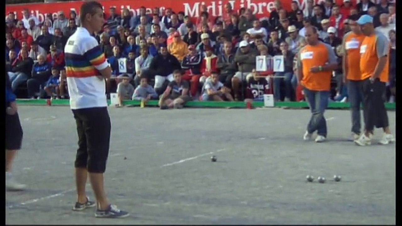 Mondial de Millau triplette 2014 : finale ROCHER vs. ROCHER