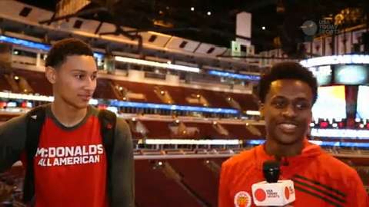 McDonald's All Americans freestyle