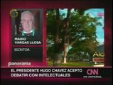 Vargas Llosa le dice a Chávez Los caudillos no saben dialogar, por eso no dialogan