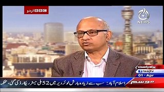 BBC Urdu Sairbeen On Aaj News 1st April 2015