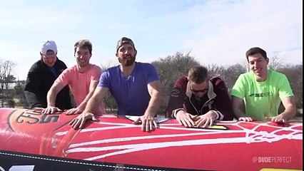 Ping Pong Trick Shots 2 BY DUDE PERFECT