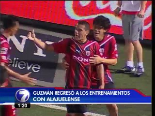 Juan Gabriel Guzmán luchará por un puesto en la titular de Alajuelense