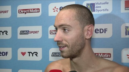 Télécharger la video: Natation - ChF (H) - 100m dos : Stravius «Contrat rempli»