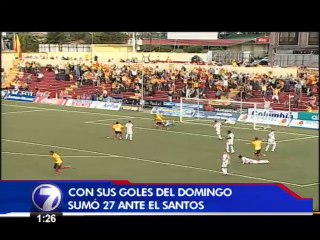 Santos es el equipo que más ha sufrido los goles del “Mambo”