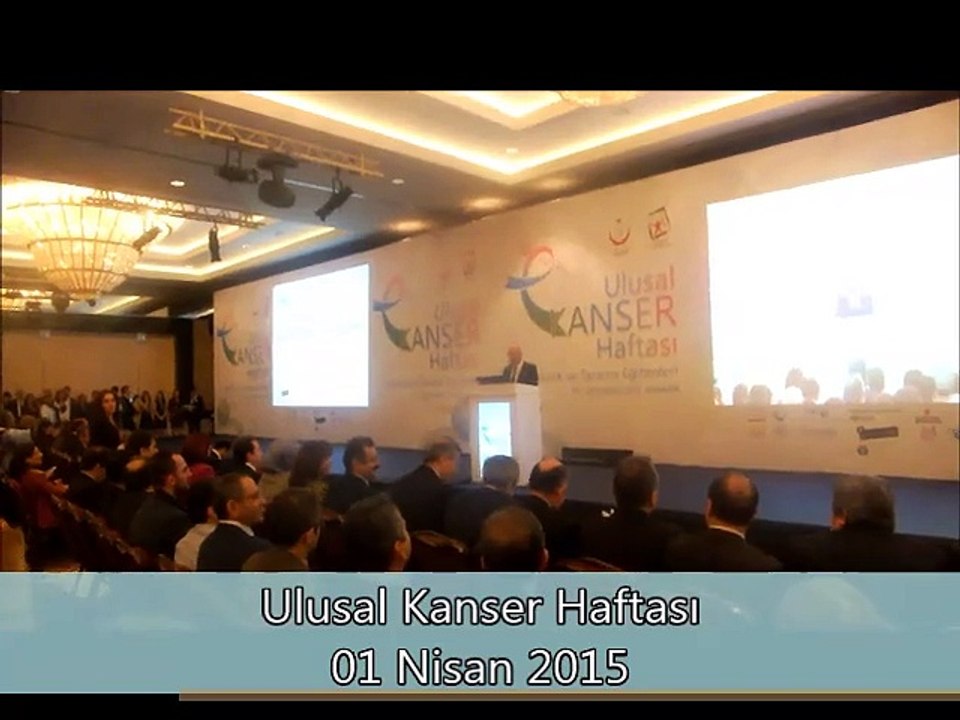 Prof.Dr.Necdet Ünüvar'ın Ulusal Kanser Haftası Programı Konuşması