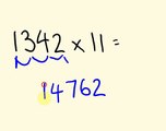 Math trick - Multiply any number by eleven instantly!