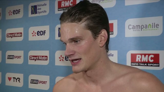 Natation - ChF (H) - 200m NL : Agnel «Encore beaucoup à bosser»