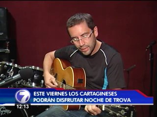 Cartagineses tendrá noche de trova en la Casa de la Cultura
