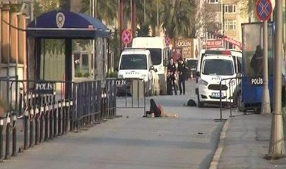 Emniyet Müdürlüğü'ne saldırının ilk görüntüleri