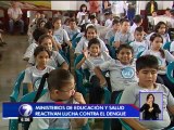 Educación y Salud suman fuerzas contra el dengue