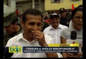 Ollanta Humala insulta a reportero: “Primero baja de peso y de ahí hablamos” [VIDEO]