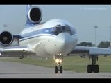 Belavia TU-154M @ Manchester Airport. Watch the Landing!!