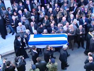 Η κηδεία του Λάμπρου Παπαδήμα