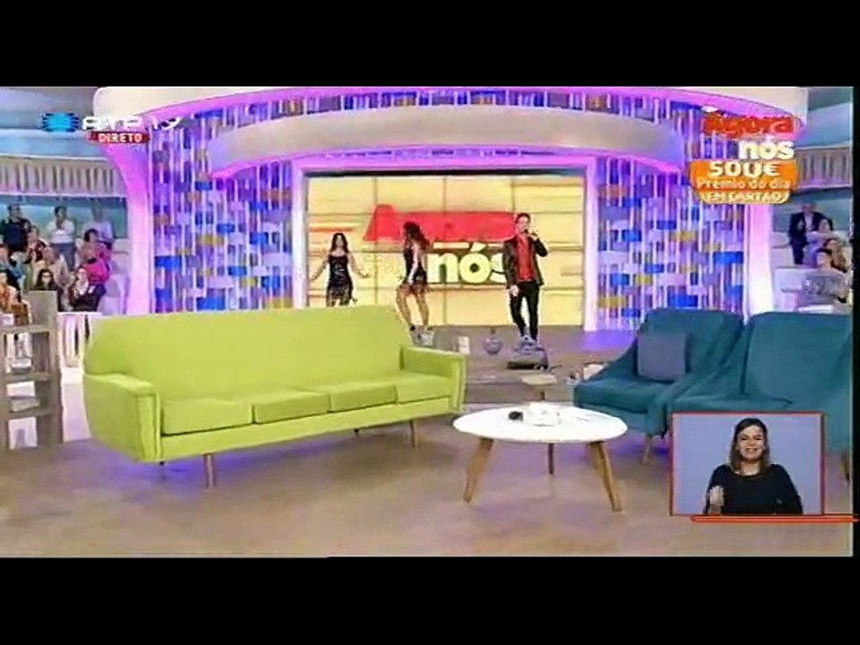 Jorge Guerreiro no agor nos com o tema - no meu coraçao