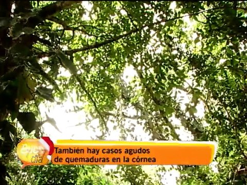 La exposición al sol puede dañar diferentes estructuras de los ojos