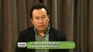 Segmento: A Fondo. Entrevista a Dr. Marcelo Cevallos - CES