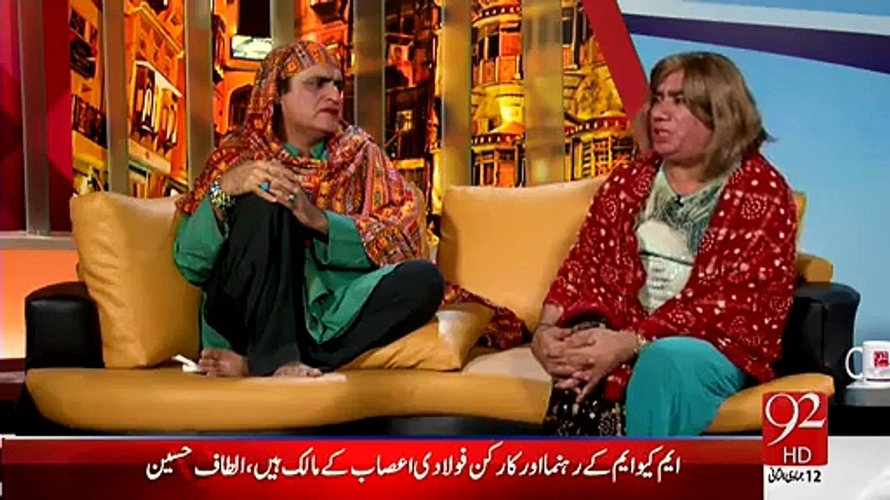 Best of Himaqatain Aftab Iqbal Comedy Show - 1st April 2015 Himaqtain